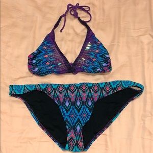 Aztec beaded bikini